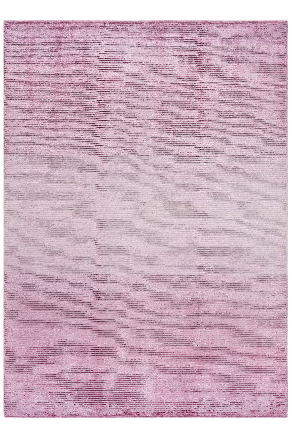 Nepal 3540 El Dokuma Kalın Bambu Halı 170x240 - Pembe — üstten görünüm