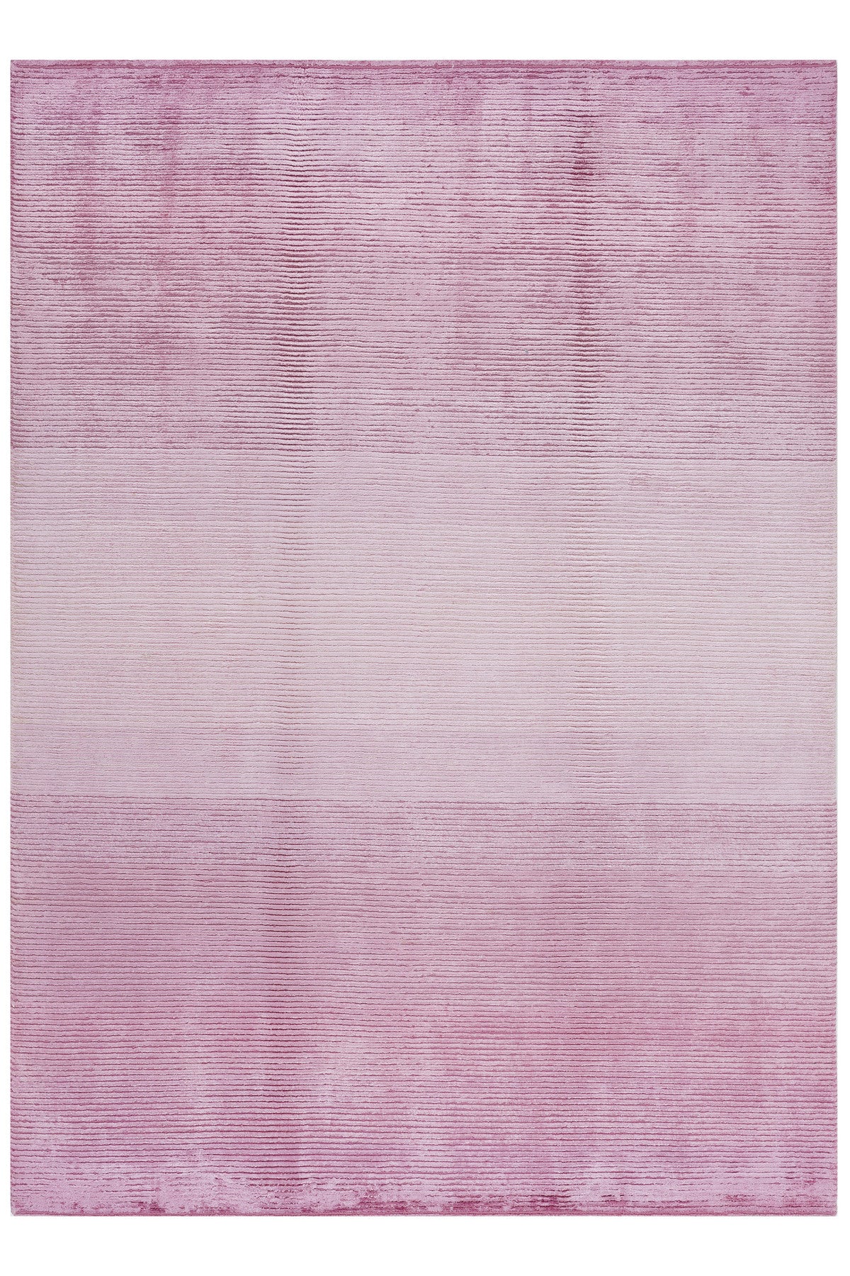 Nepal 3540 El Dokuma Kalın Bambu Halı 170x240 - Pembe — üstten görünüm