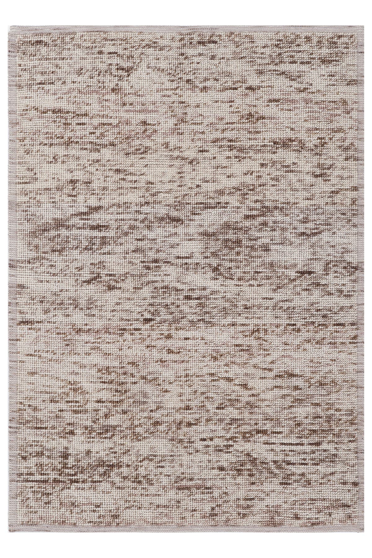 Nepal 3584 El Dokuma Kalın Yün Kilim 140x200 - Çok Renkli — üstten görünüm