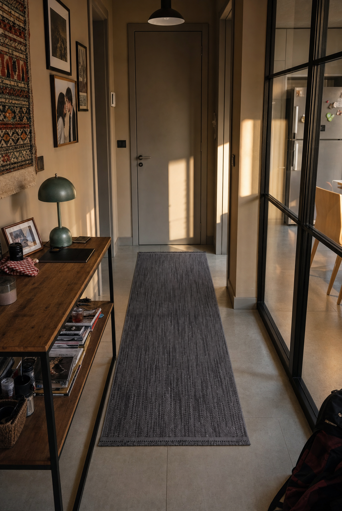 Piana 1106 Antrasit Koridor Halısı