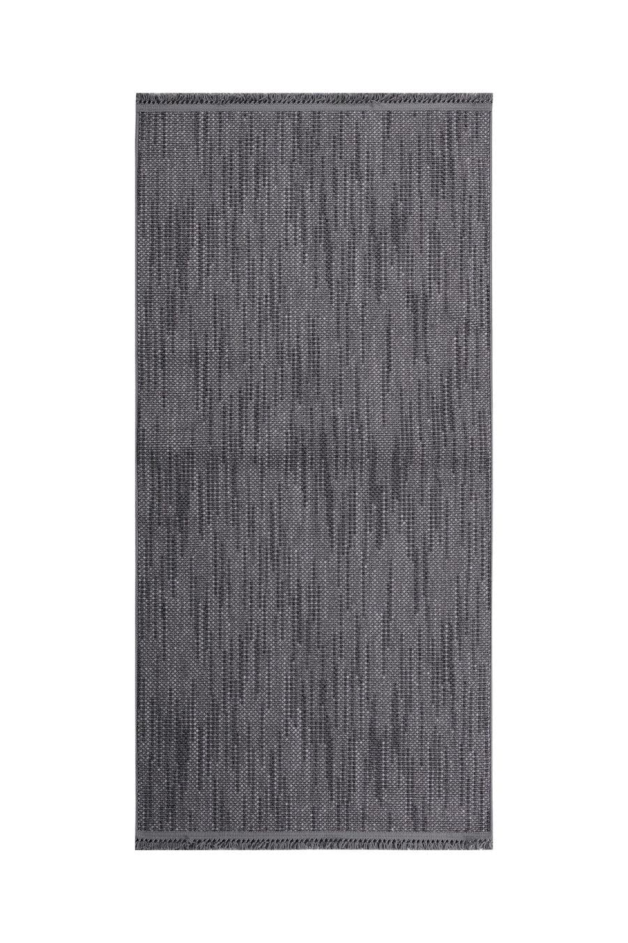 Piana 1106 Antrasit Koridor Halısı — üstten görünüm