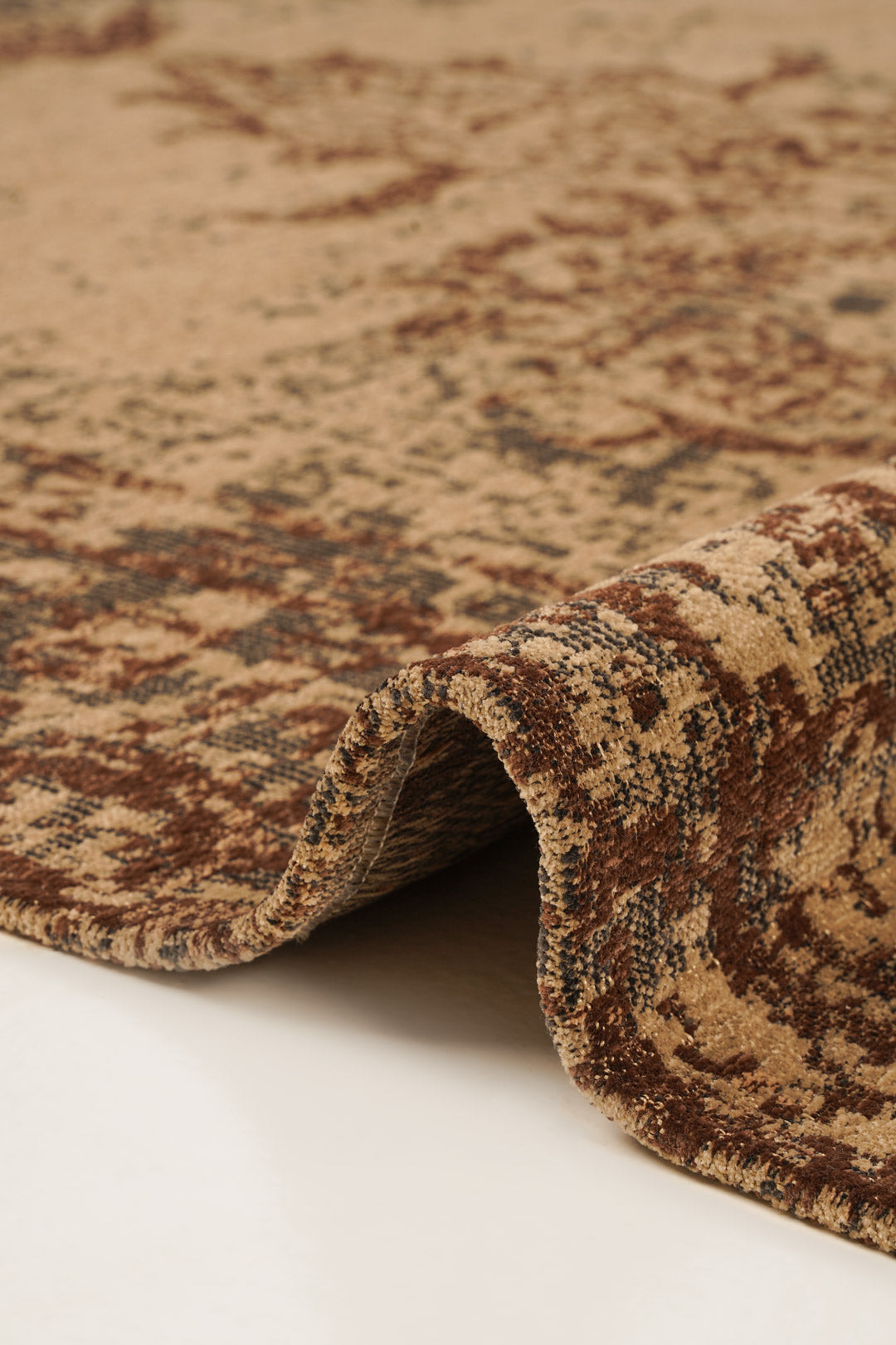 Nayra Spirit 2 Kaymaz Tabanlı Yıkanabilir Vintage Kilim — detay 4