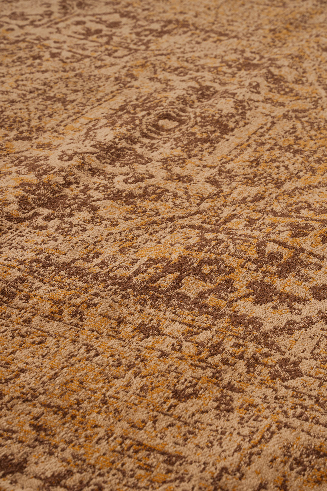 Nayra Spirit 3 Kaymaz Tabanlı Yıkanabilir Vintage Kilim - Bej — detay 4