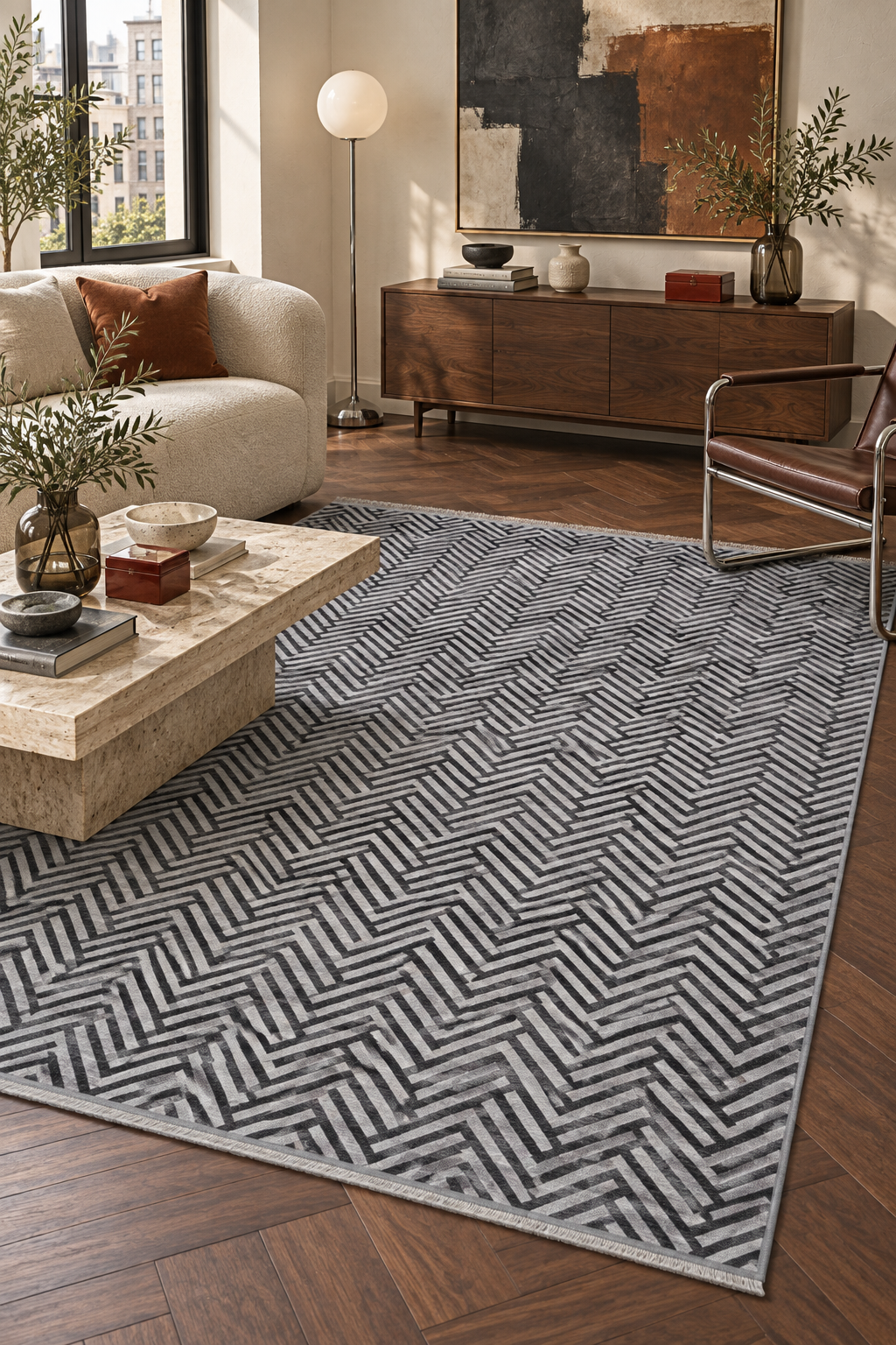 Naar Riva 8718 Bambu Halı