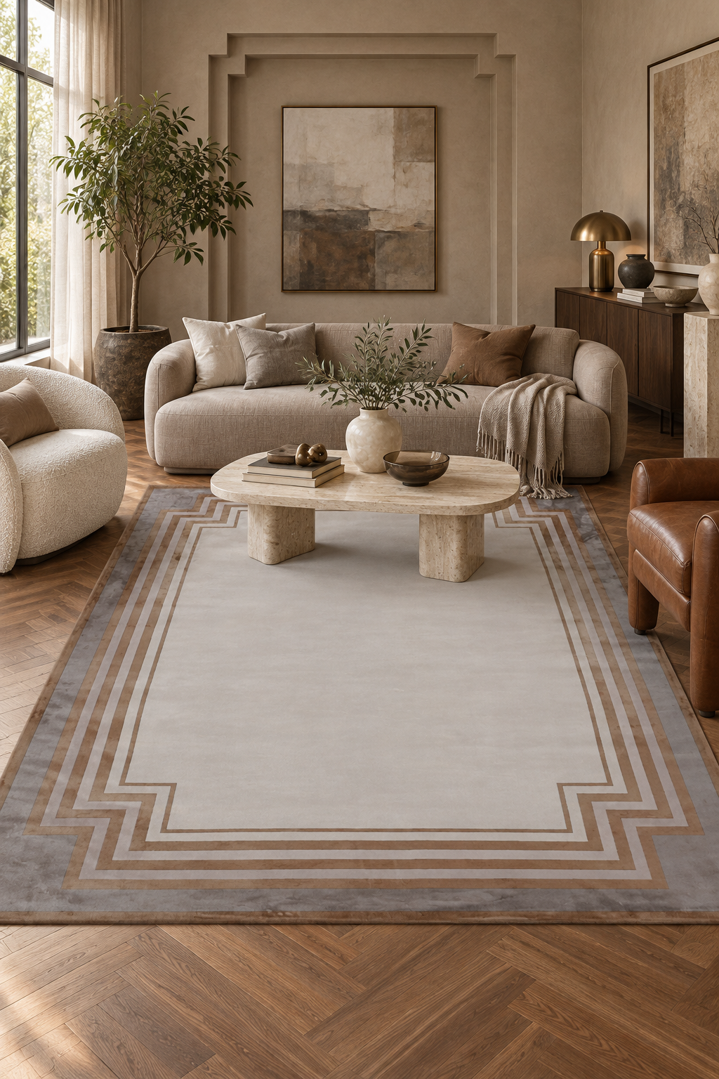 Naar Riva 9351 Bambu Halı