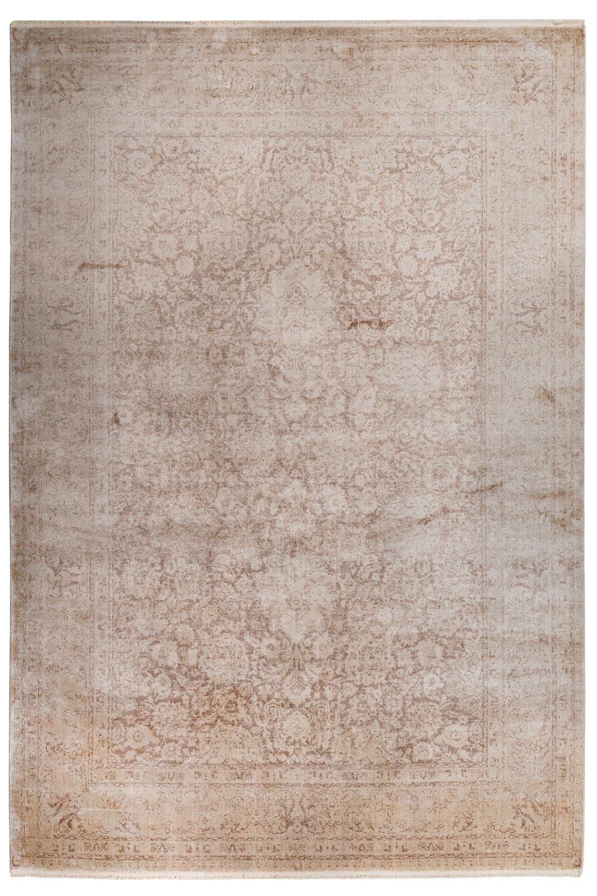 Overdye 4011 Makine Dokuma Bambu Halı — üstten görünüm