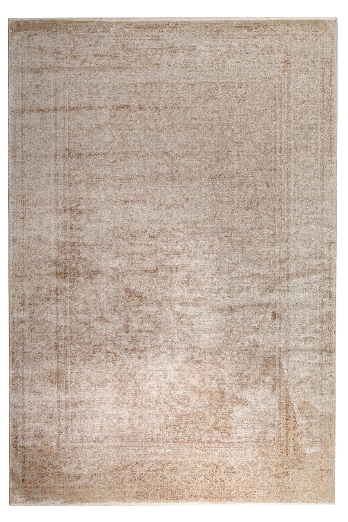Overdye 4012 Makine Dokuma Bambu Halı — üstten görünüm