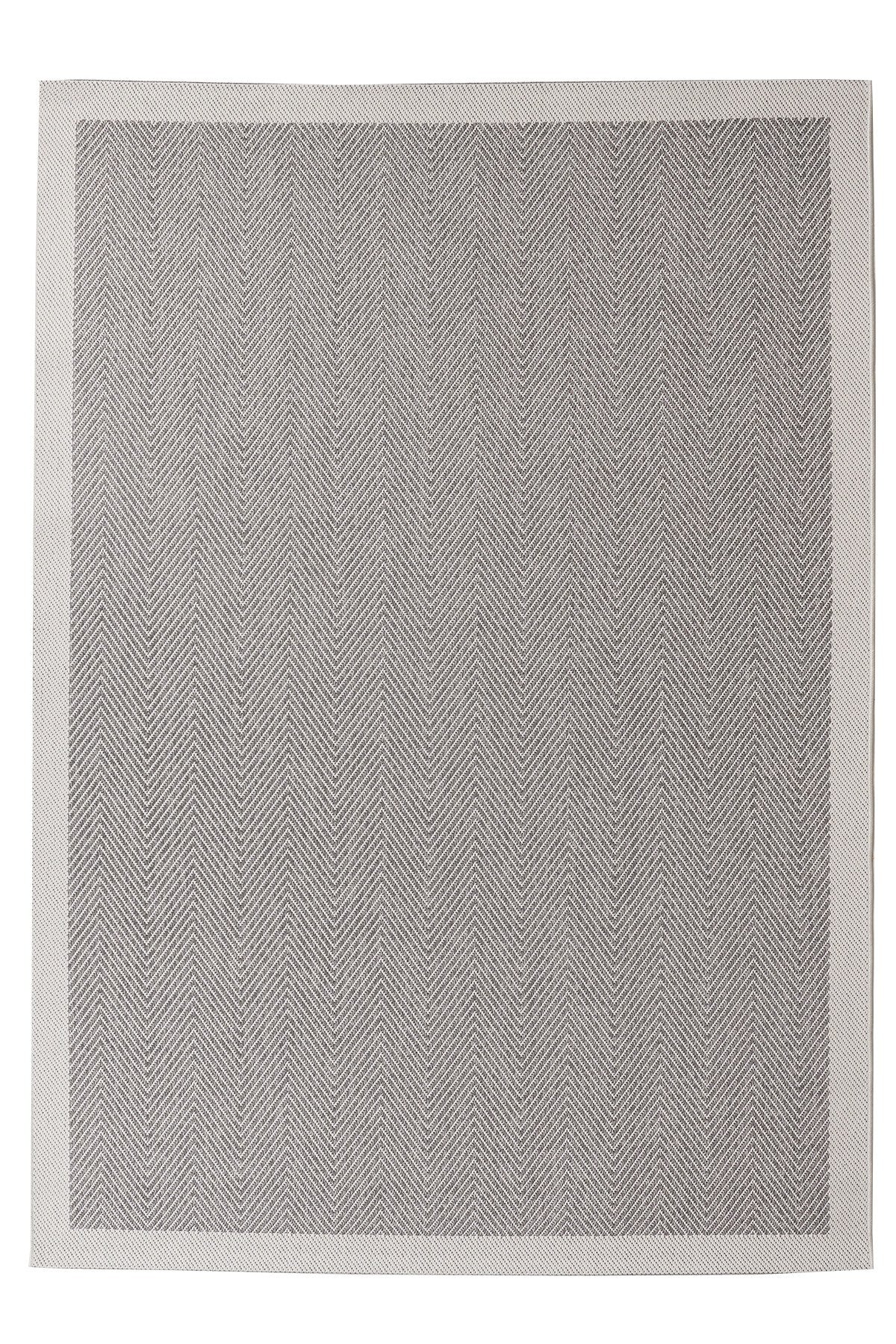 Sisalia NS955 Bordürlü Sisal Halı — üstten görünüm