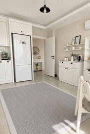 Sisalia NS955 Bordürlü Sisal Halı — ortam görseli