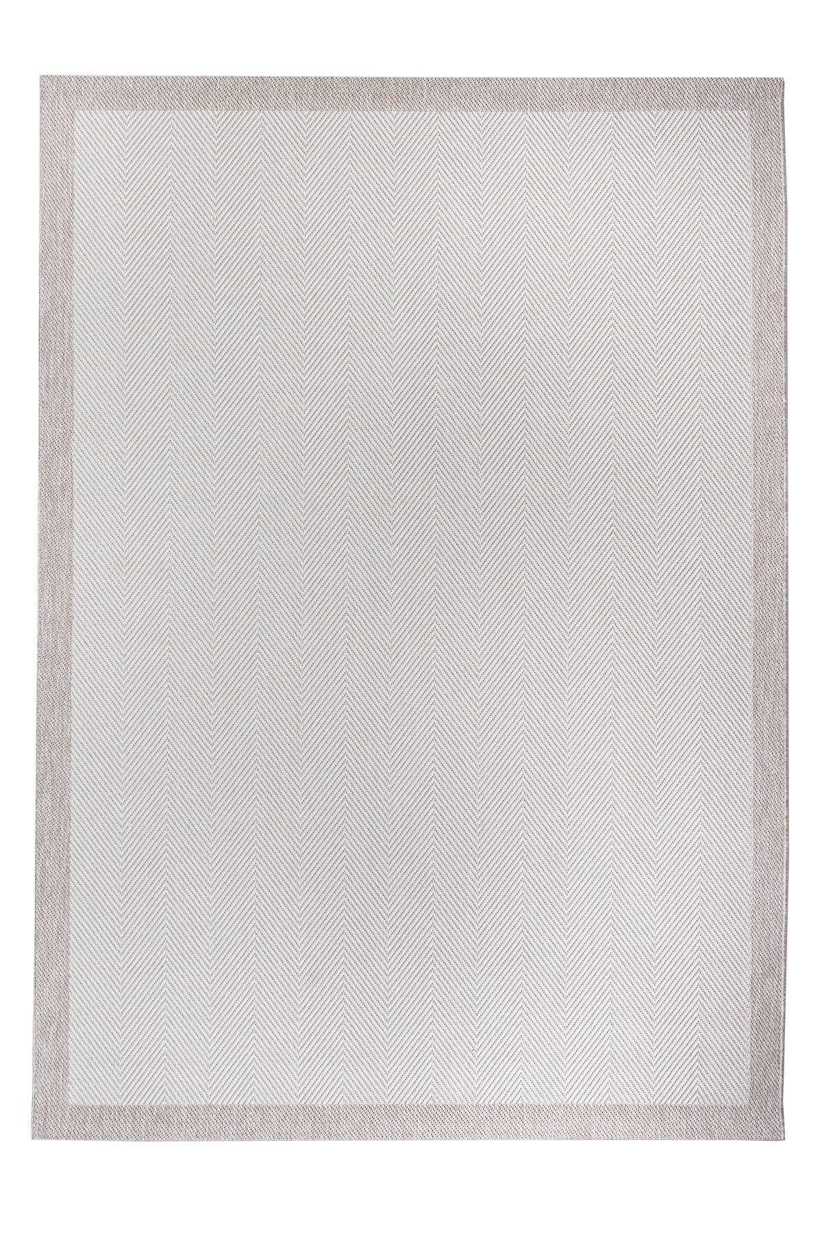 Sisalia NS953 Bordürlü Sisal Halı — üstten görünüm