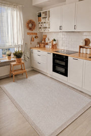 Sisalia NS953 Bordürlü Sisal Halı — ortam görseli