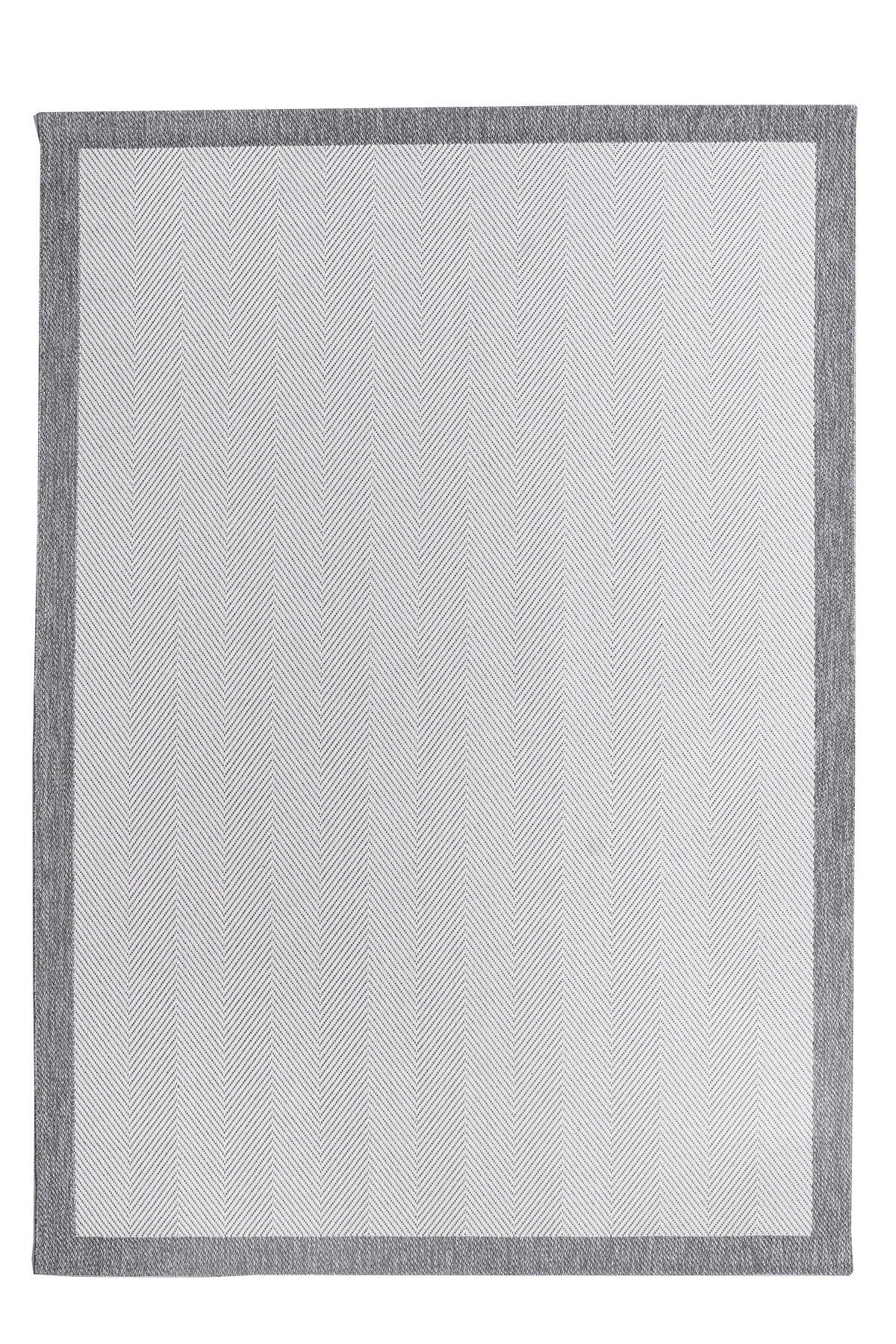 Sisalia NS954 Bordürlü Sisal Halı — üstten görünüm