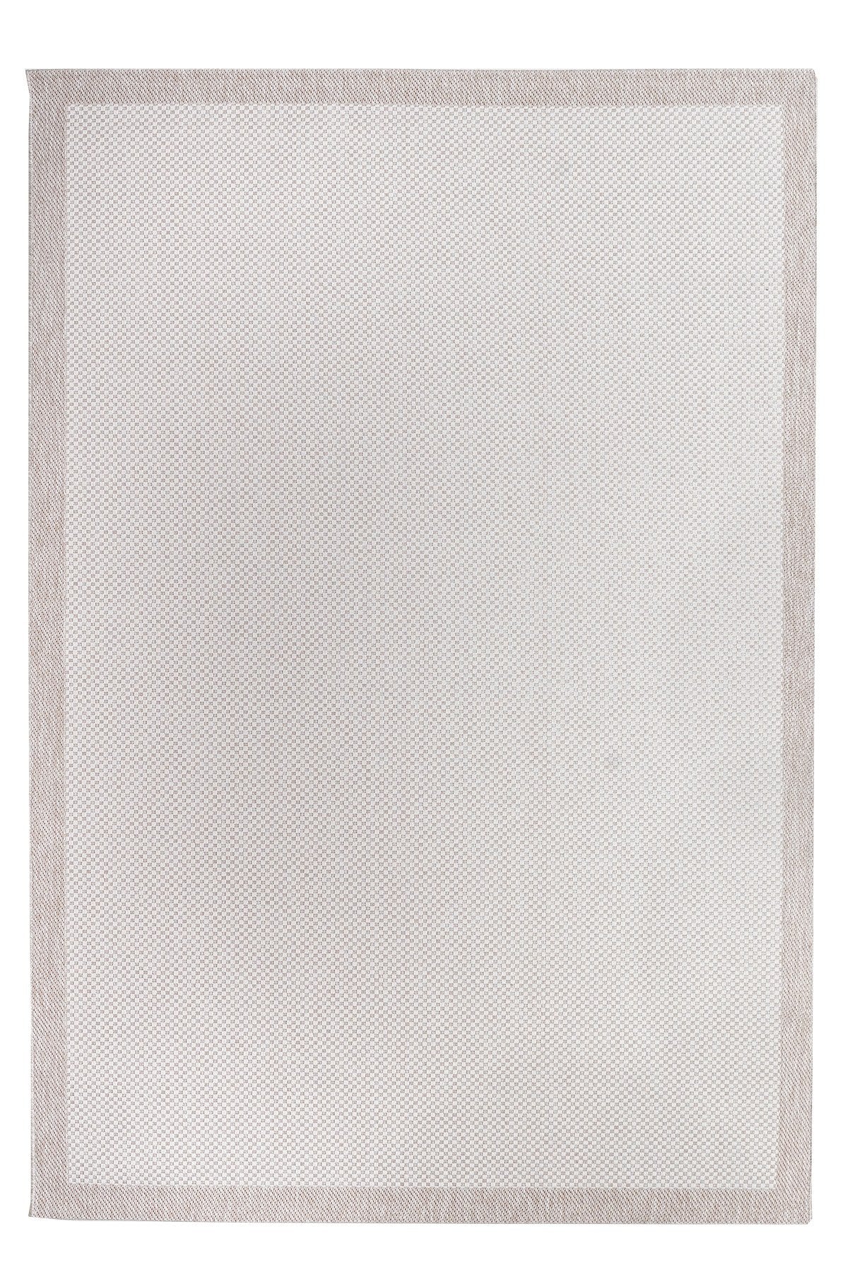 Sisalia NS952 Bordürlü Sisal Halı — üstten görünüm