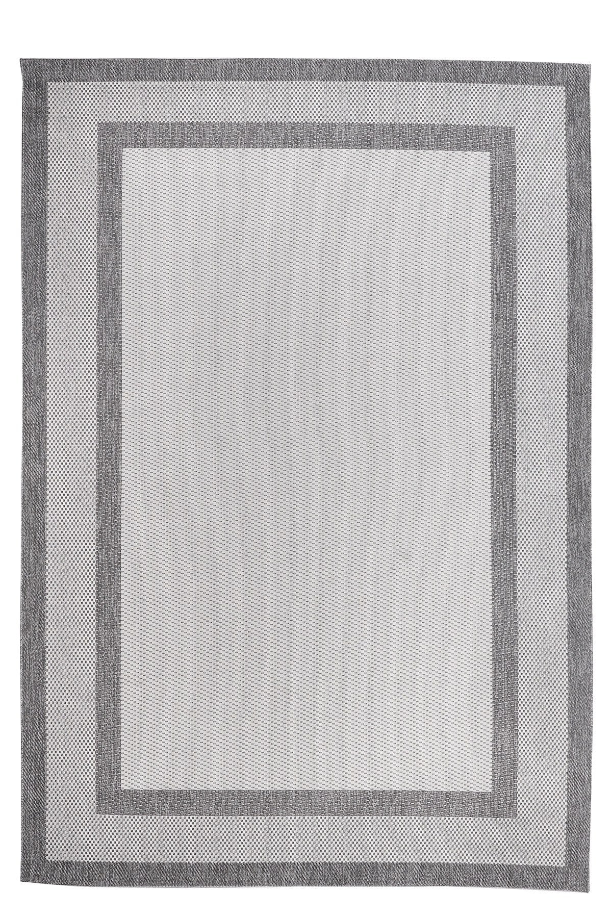 Sisalia NS956 Bordürlü Sisal Halı — üstten görünüm