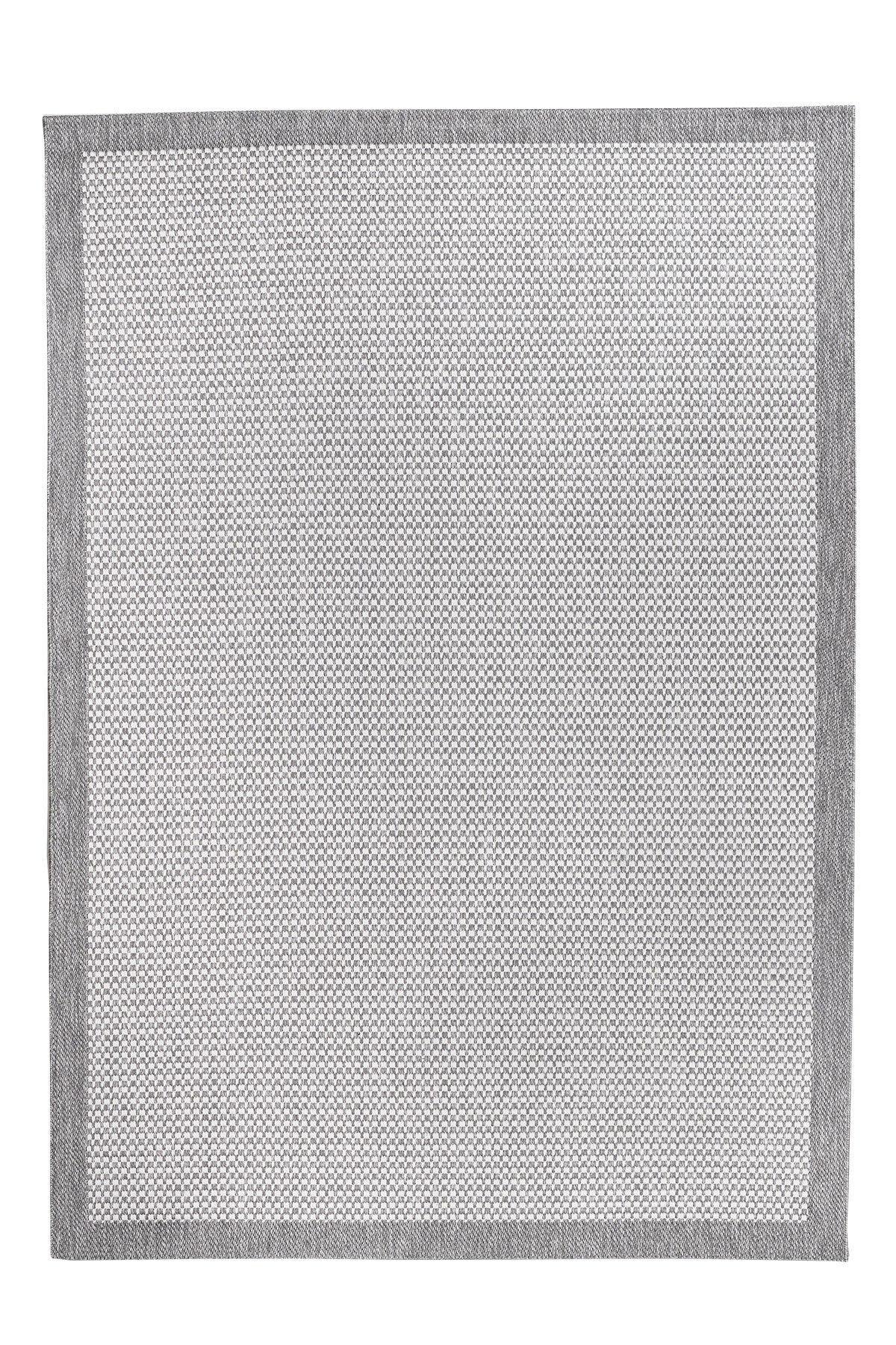 Sisalia NS957 Bordürlü Sisal Halı — üstten görünüm