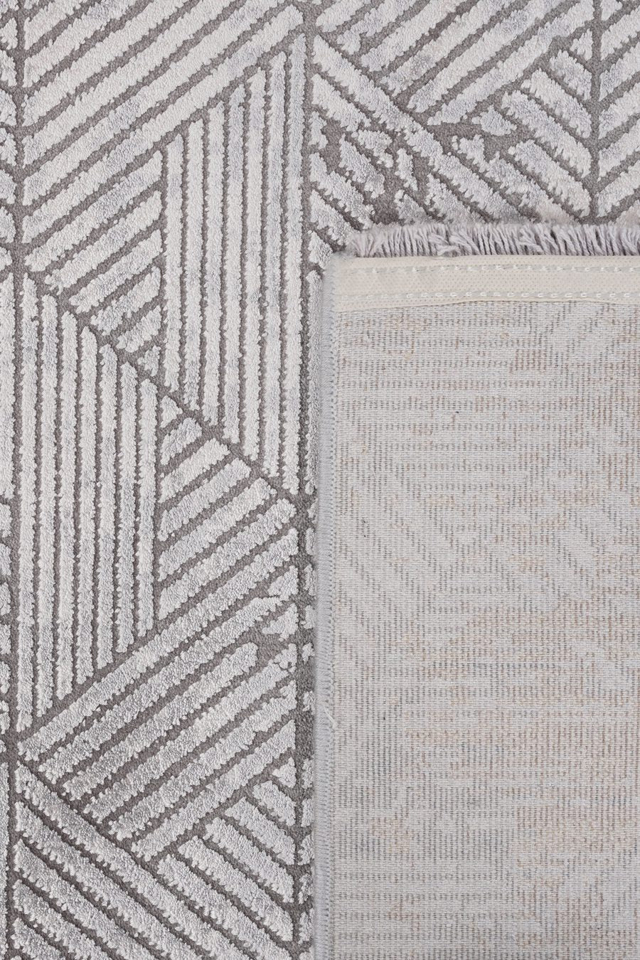 Romans Naturel 1708 Gri Salon Halısı — detay 3