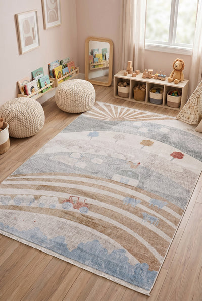 Minidream 2196A Yumuşak Dokulu Çocuk Halısı