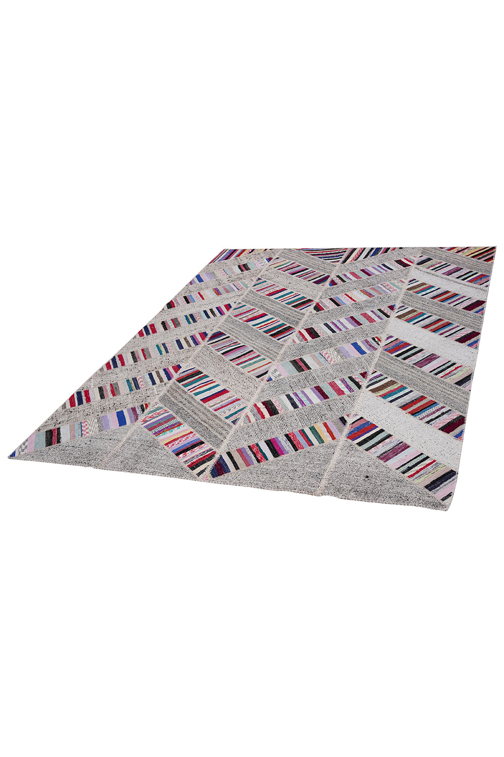 Naar Halı Patchwork El Yapımı Dekoratif Halı — detay 2