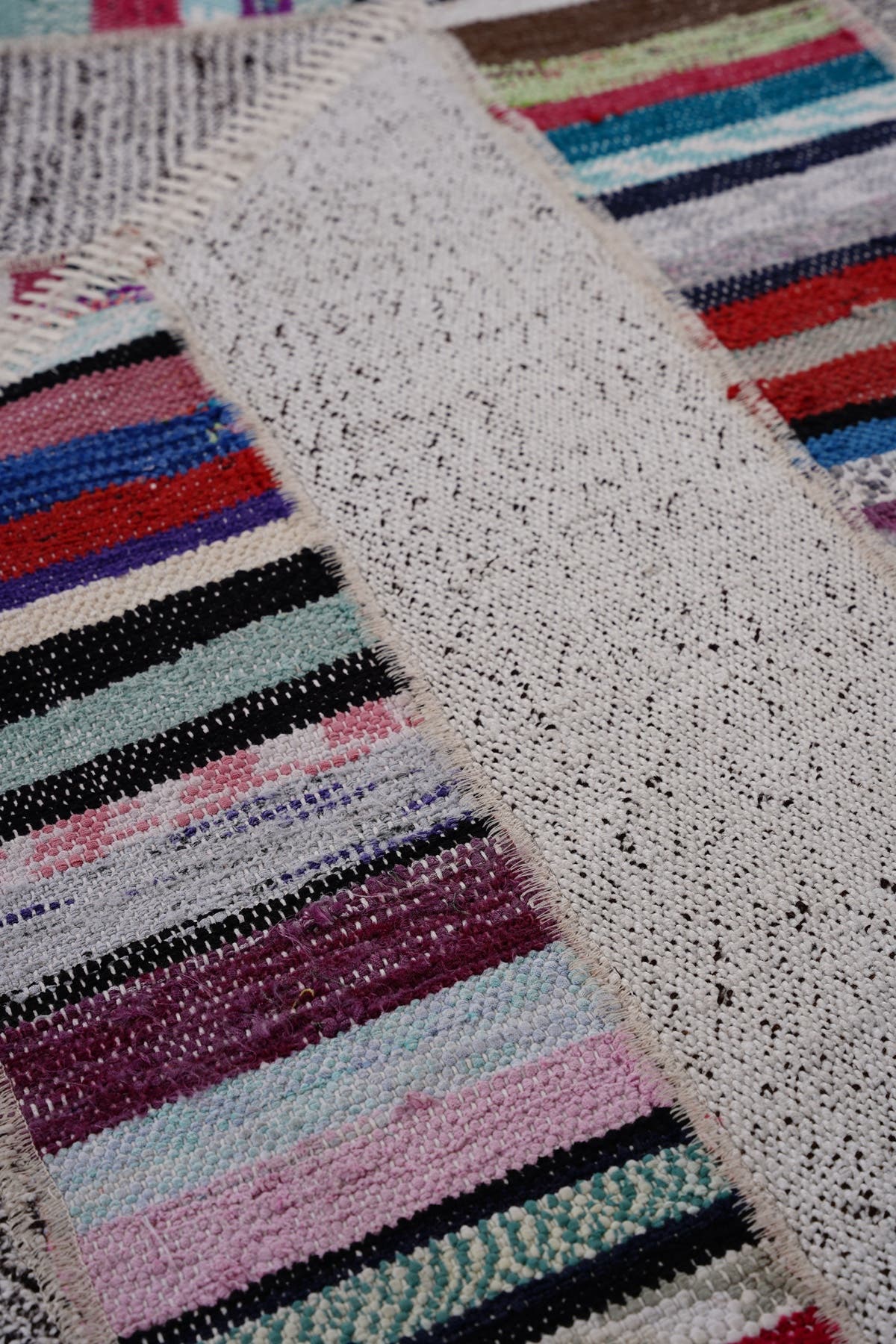 Naar Halı Patchwork El Yapımı Dekoratif Halı — detay 3
