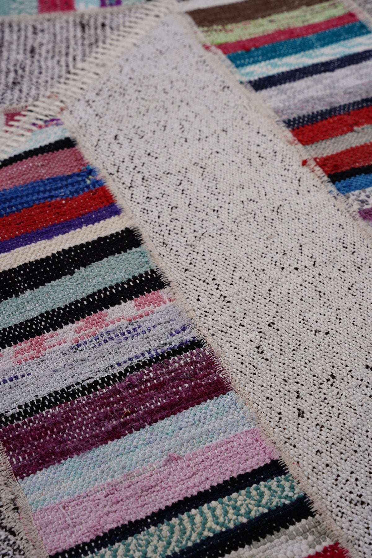 Naar Halı Patchwork El Yapımı Dekoratif Halı — detay 3