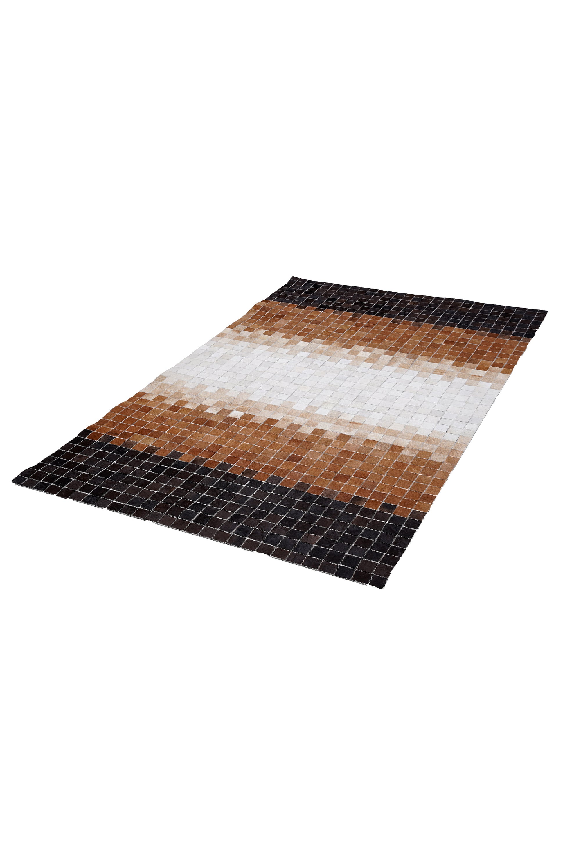 Naar Halı Tay Deri Patchwork El Yapımı Dekoratif Halı — detay 4