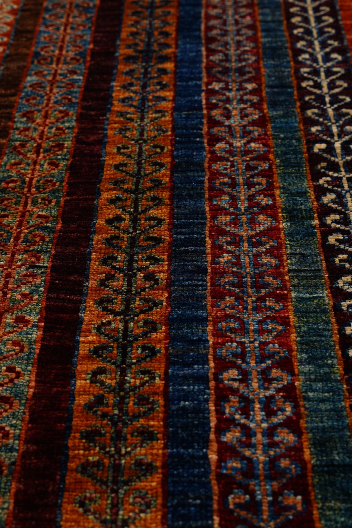 Afgan Orjin El Dokuma Yün Halı 129x179 — detay 1