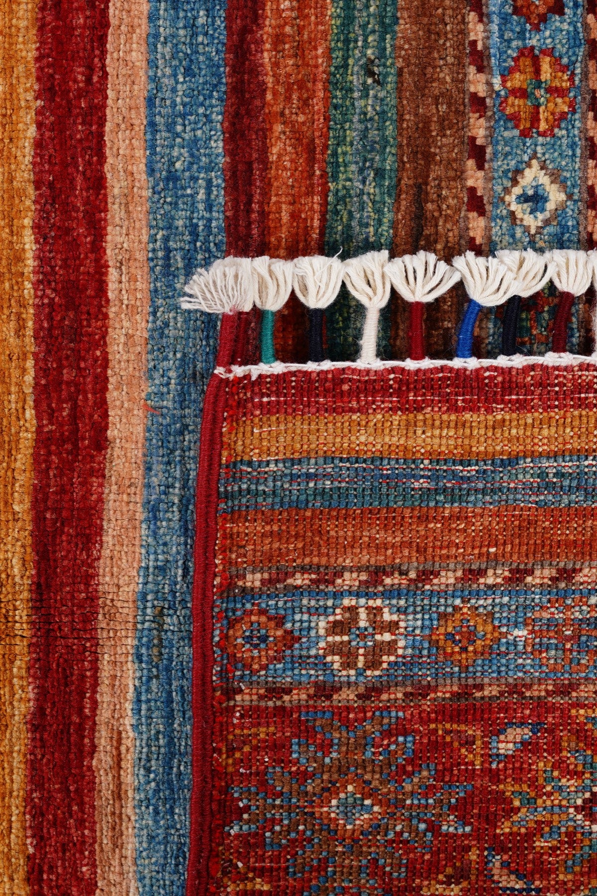 SHB Afgan Orjin El Dokuma Yün Halı — detay 5