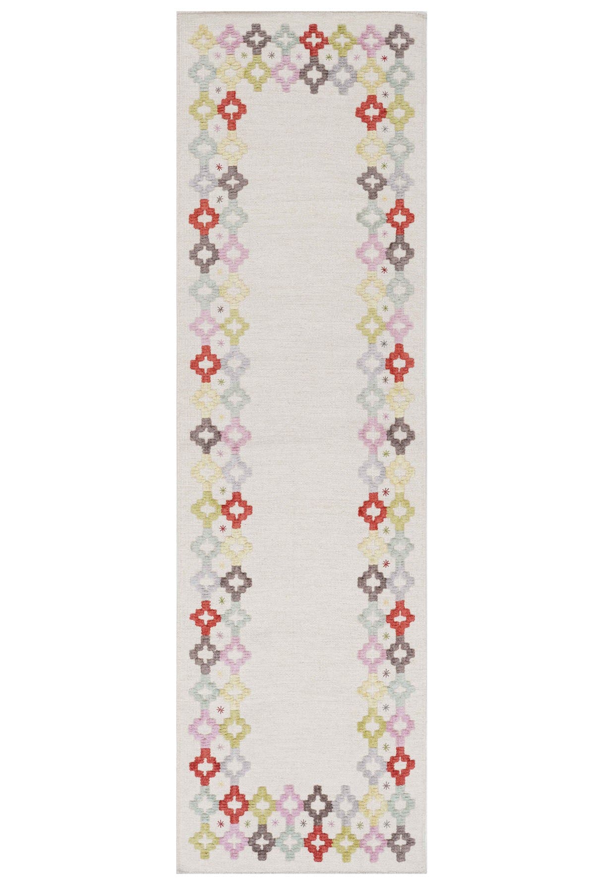Nepal 3655 El Dokuma Kalın Yün Kilim — üstten görünüm
