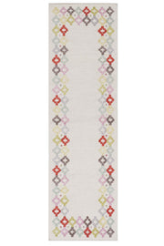 Nepal 3655 El Dokuma Kalın Yün Kilim — üstten görünüm