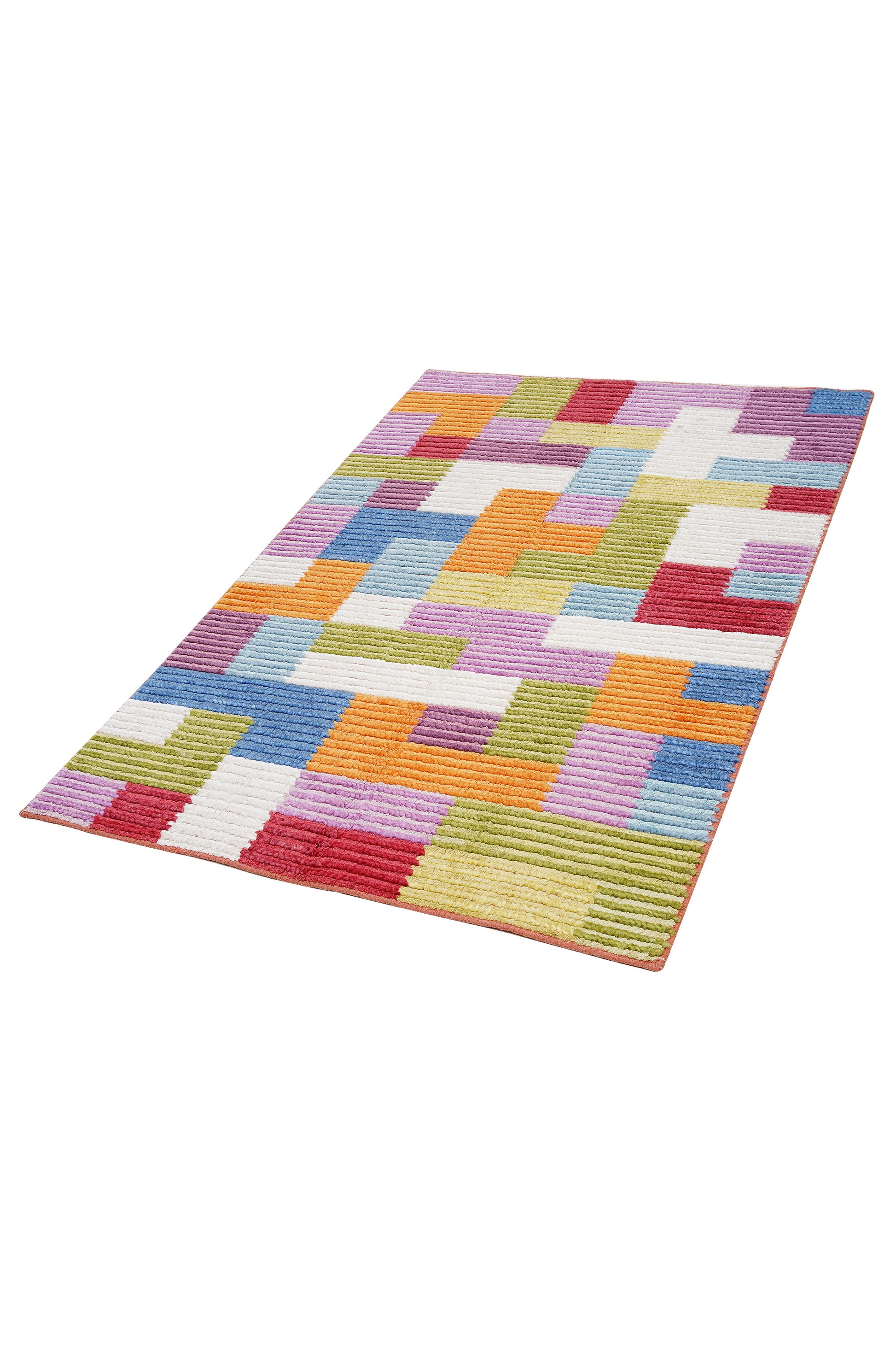 Nepal 3592 El Dokuma Kalın Yün Kilim — detay 3