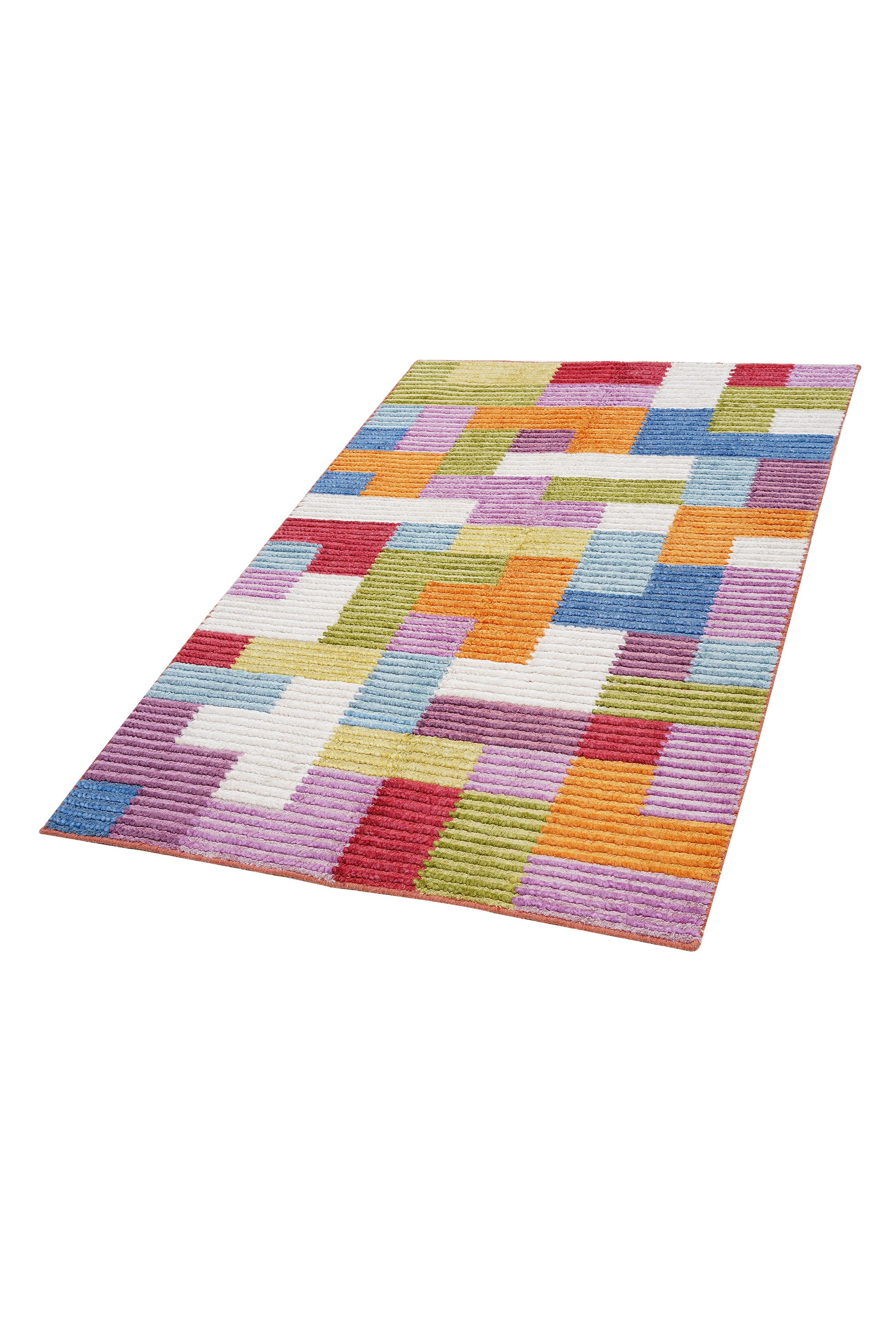 Nepal 3592 El Dokuma Kalın Yün Kilim — detay 5