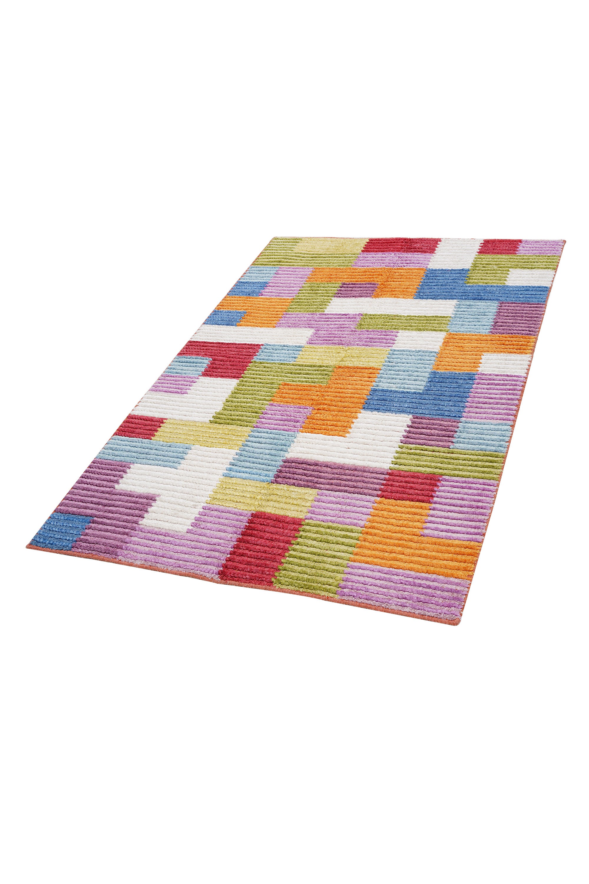 Nepal 3592 El Dokuma Kalın Yün Kilim — detay 5