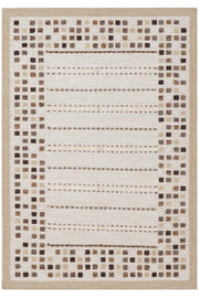 Nepal 3587 El Dokuma Kalın Yün Kilim — üstten görünüm