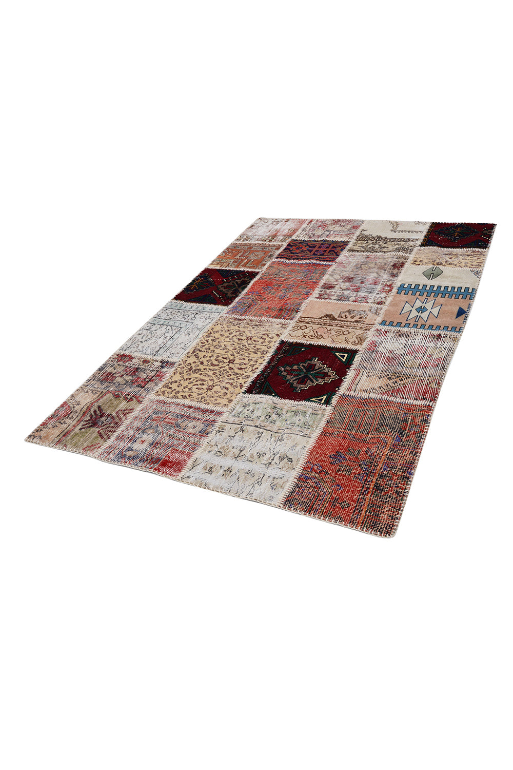 Naar Halı Patchwork El Yapımı Dekoratif Halı — detay 4