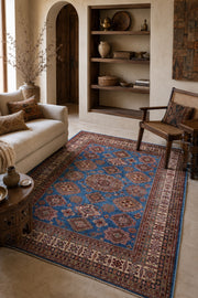 Afgan Şirvan El Dokuma Yün Halı 275x358 - Afgan el dokuma hali mockup