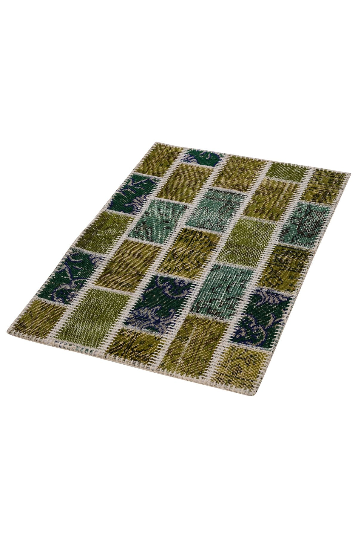 Naar Halı Patchwork 08 El Yapımı Dekoratif Halı — detay 2