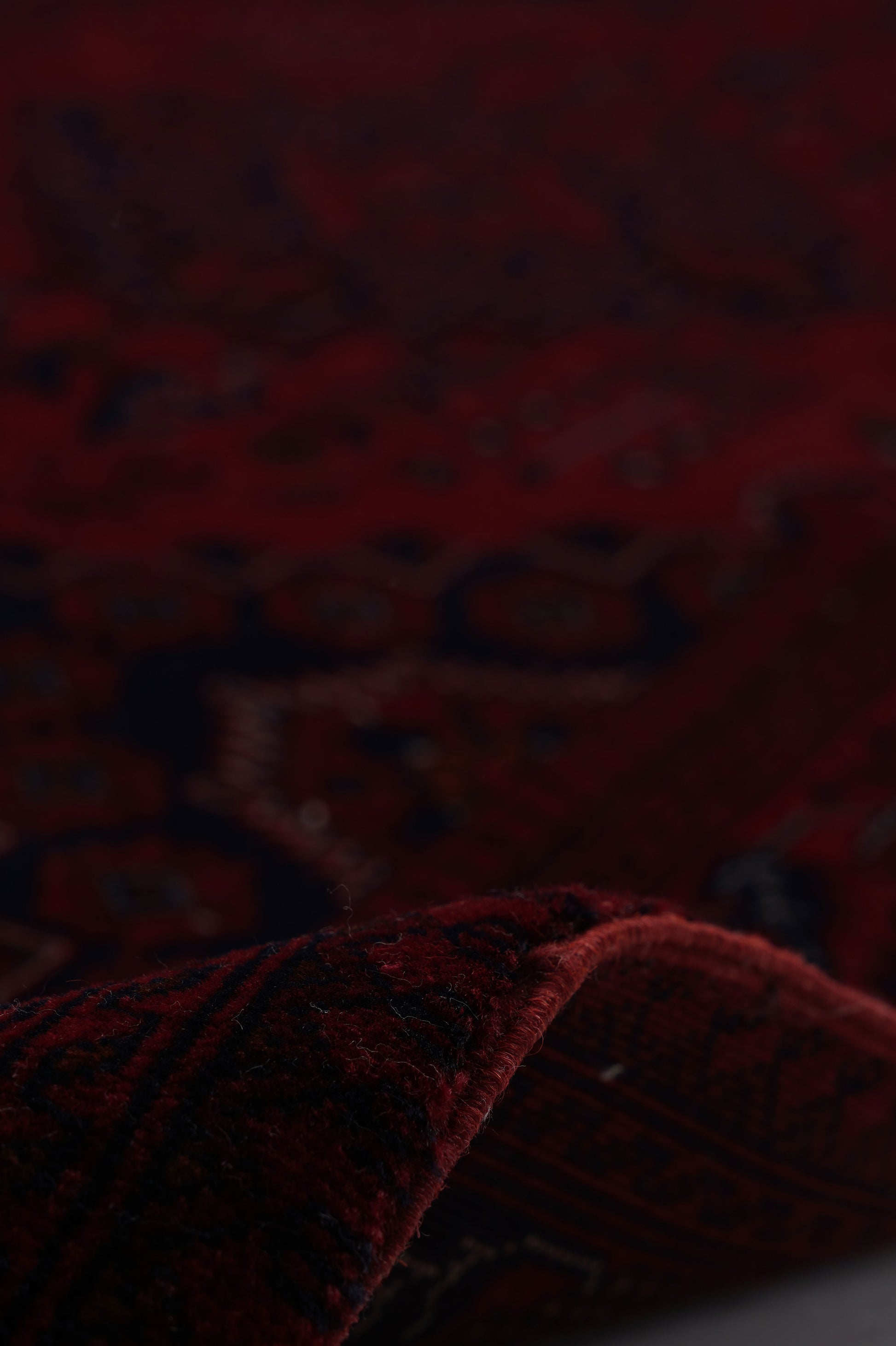 Afgan Khamyab El Dokuma Yün Halı — detay 3