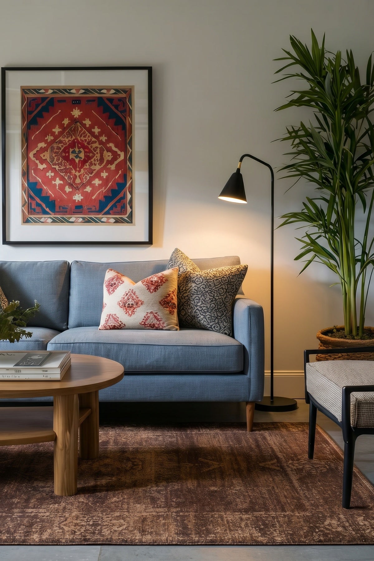 Etro 2703 Sandstone Salon Halısı — üstten görünüm