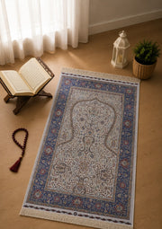 Kumkapı Serisi S163A Lüks Modal Seccade - Krem, Bej — namaz odası mockup