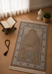Kumkapı Serisi S818A Lüks Modal Seccade - Hardal — namaz odası mockup