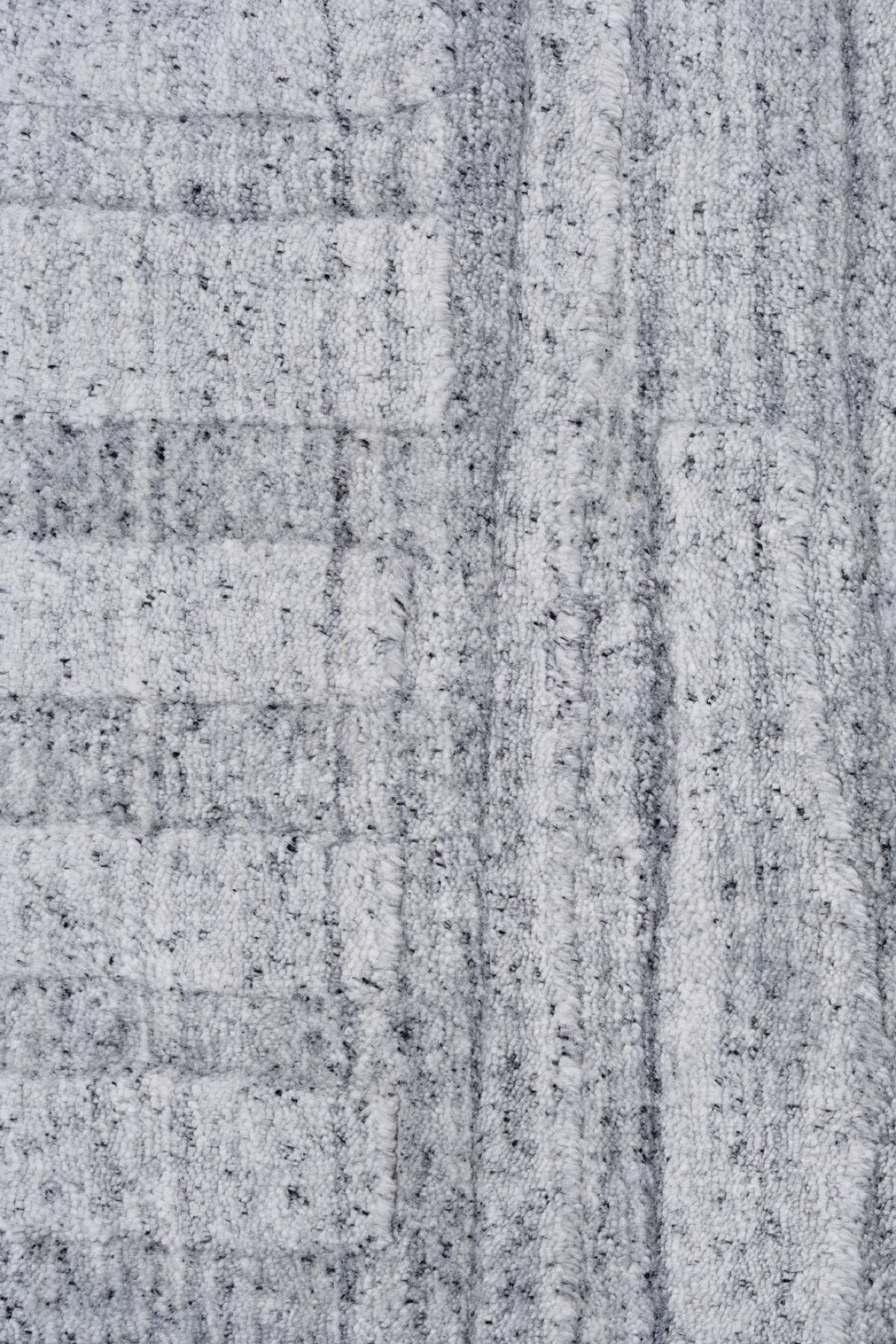 Mao KC 1717 El Dokuma Bambu Halı - Gri — detay 1