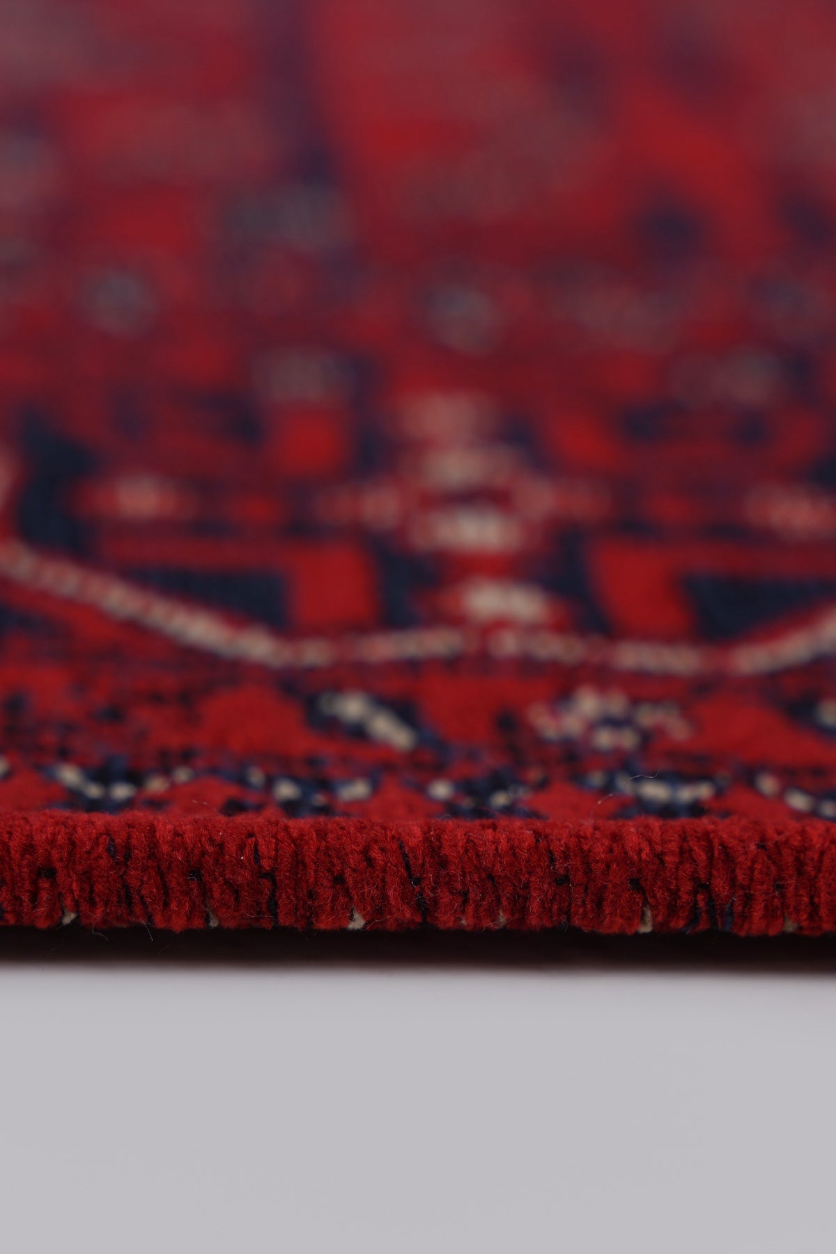 Mira Afgan 8 Kaymaz Tabanlı Yıkanabilir Klasik Kilim — detay 3