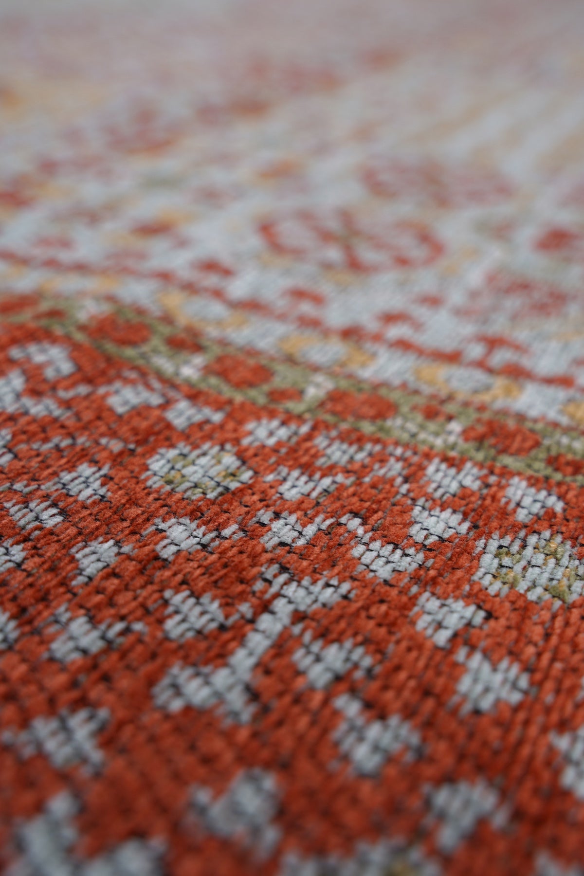 Mira Memlük V11 Kaymaz Tabanlı Yıkanabilir Klasik Kilim — detay 6