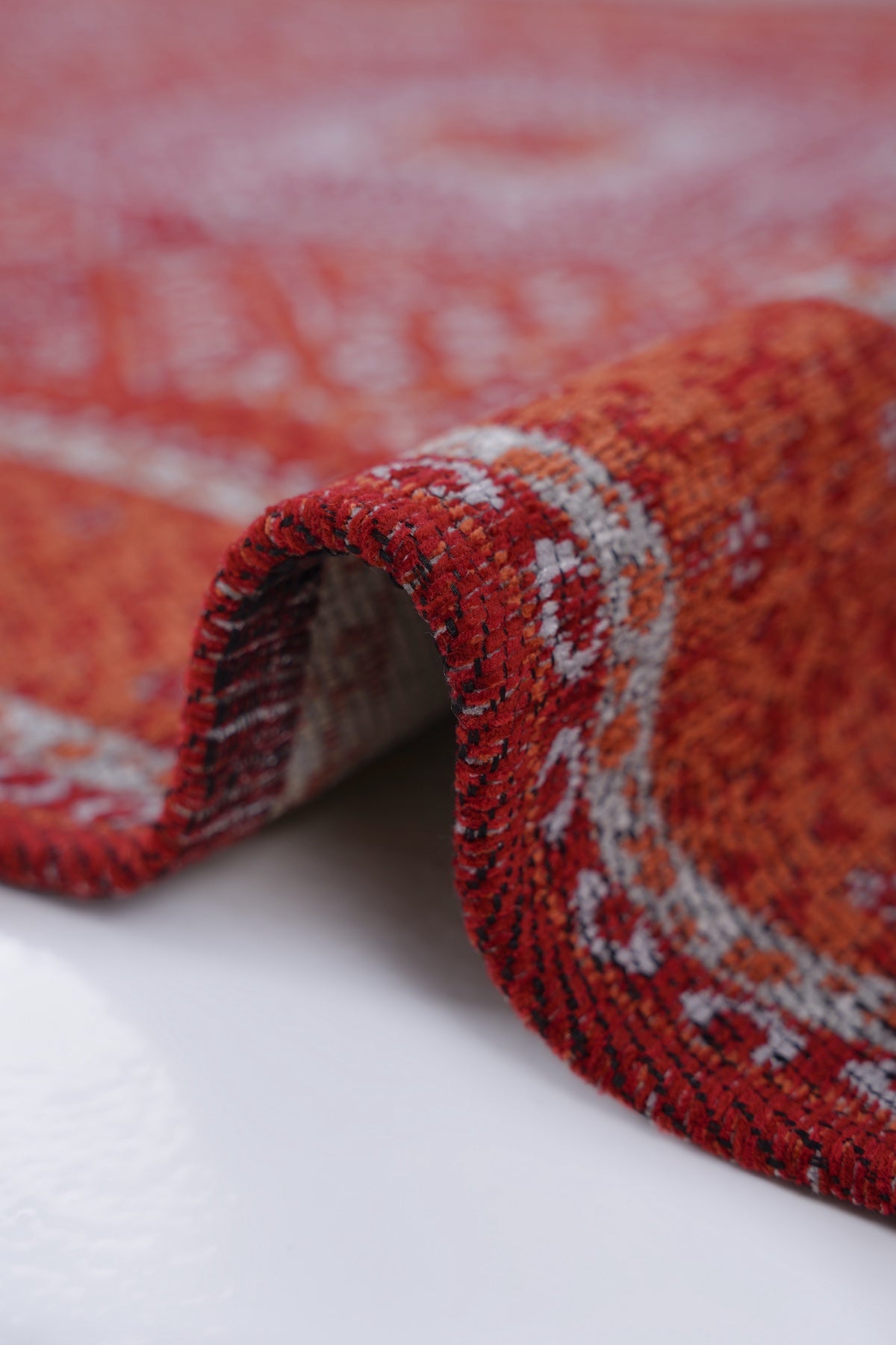 Mira Memlük V18 Kaymaz Tabanlı Yıkanabilir Klasik Kilim — detay 4