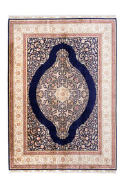 Naar Halı Art Silk 200 El Dokuma İpek Halı — üstten görünüm