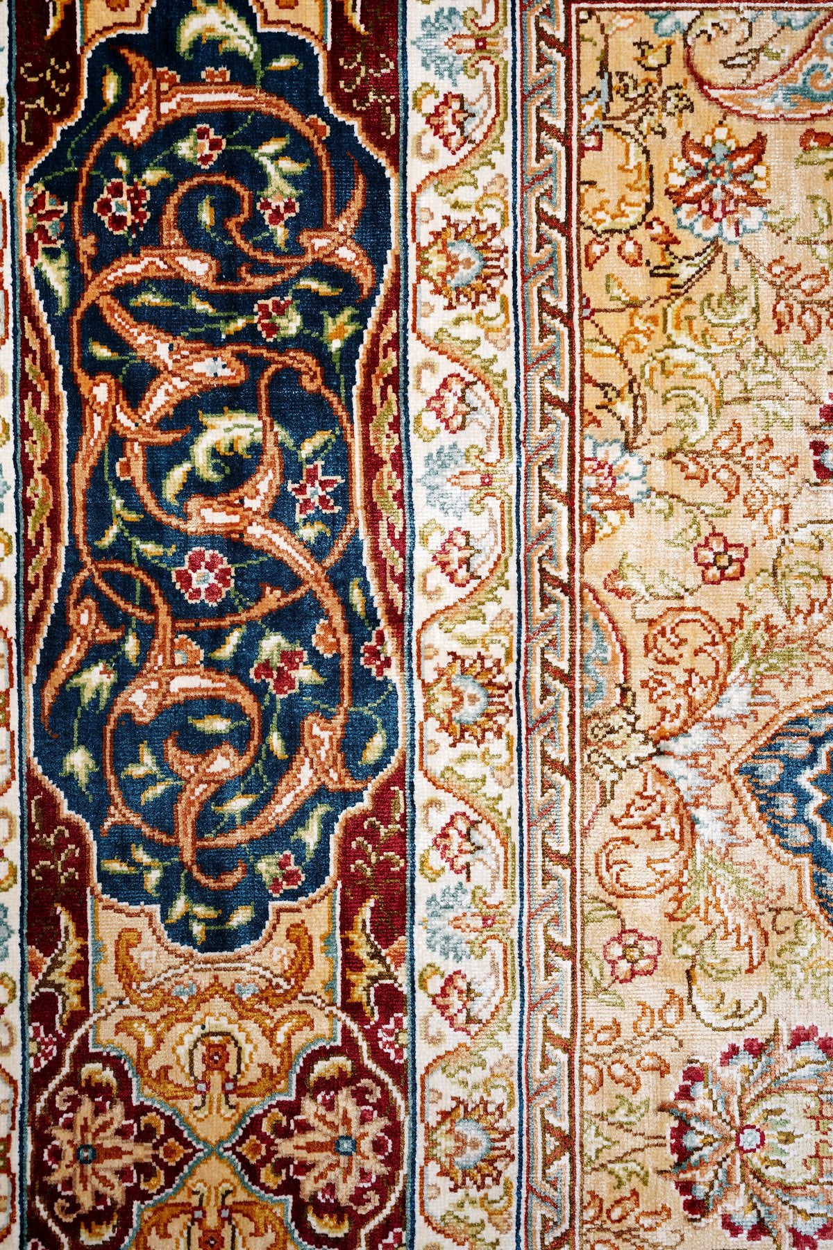 Naar Halı Art Silk 200 El Dokuma İpek Halı — detay 2