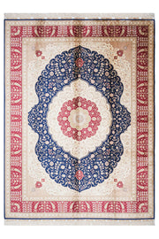 Naar Halı Art Silk 200 El Dokuma İpek Halı — üstten görünüm