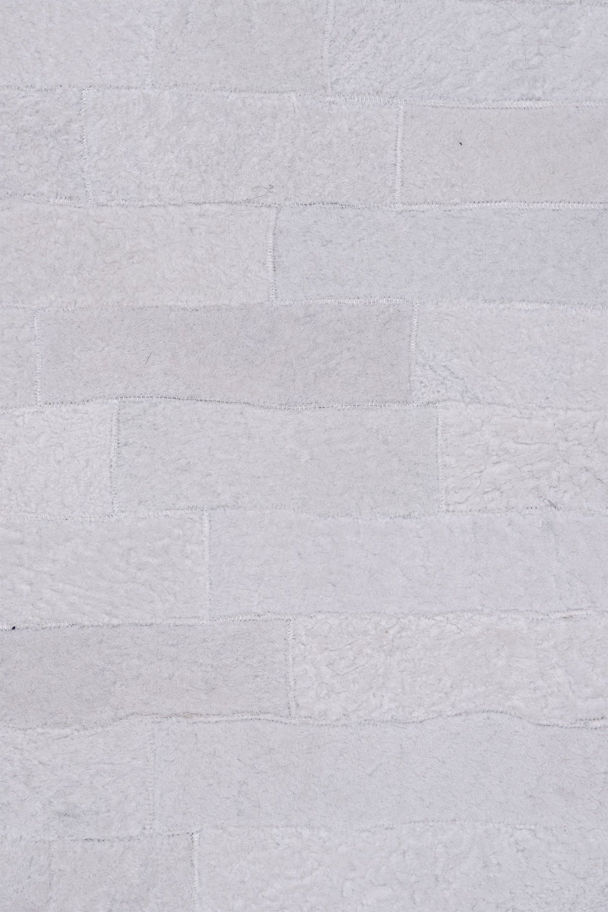 Naar Halı Astragan Deri Patchwork El Yapımı Dekoratif Halı — detay 3