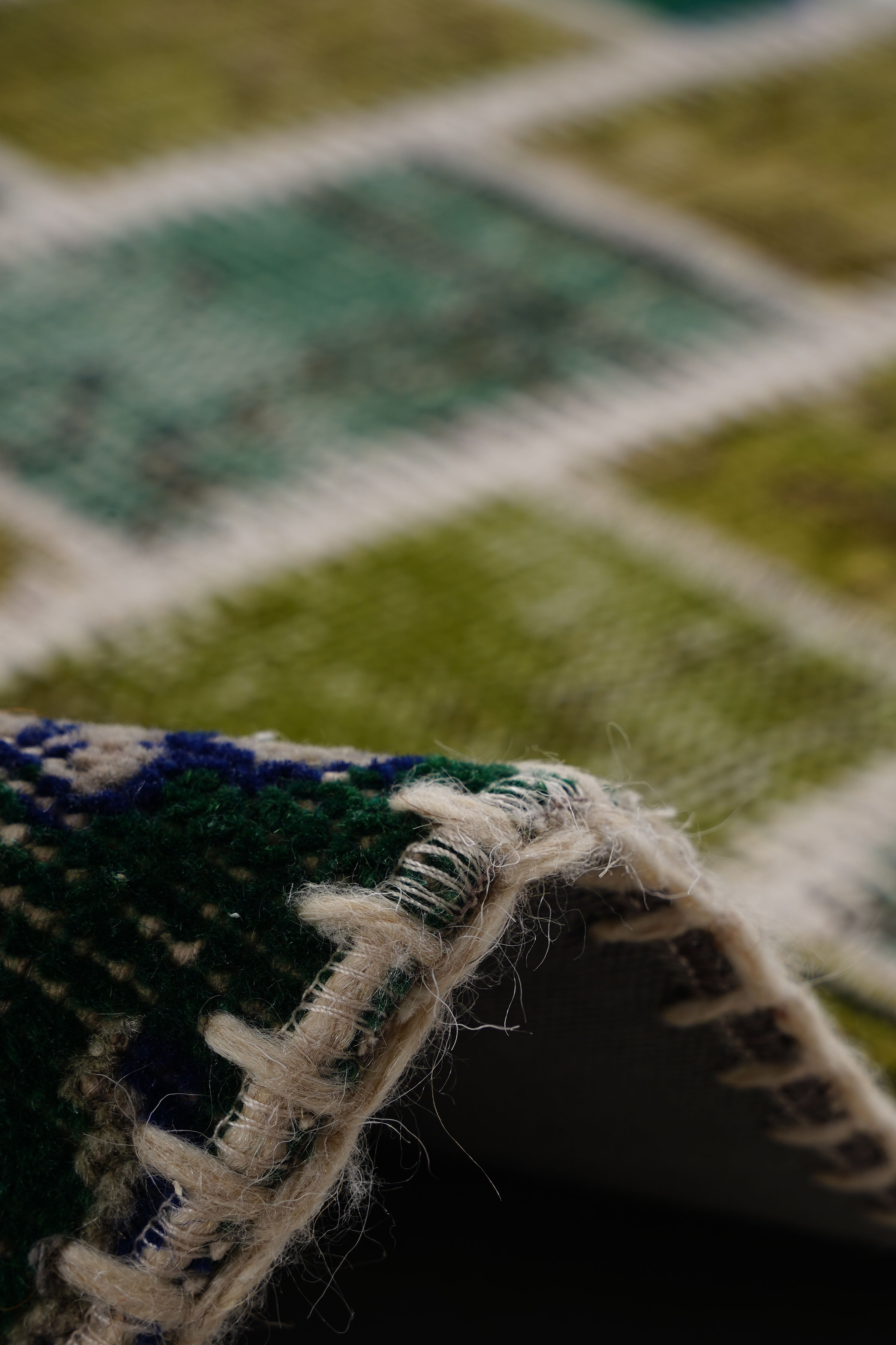 Naar Halı Patchwork 08 El Yapımı Dekoratif Halı — detay 3