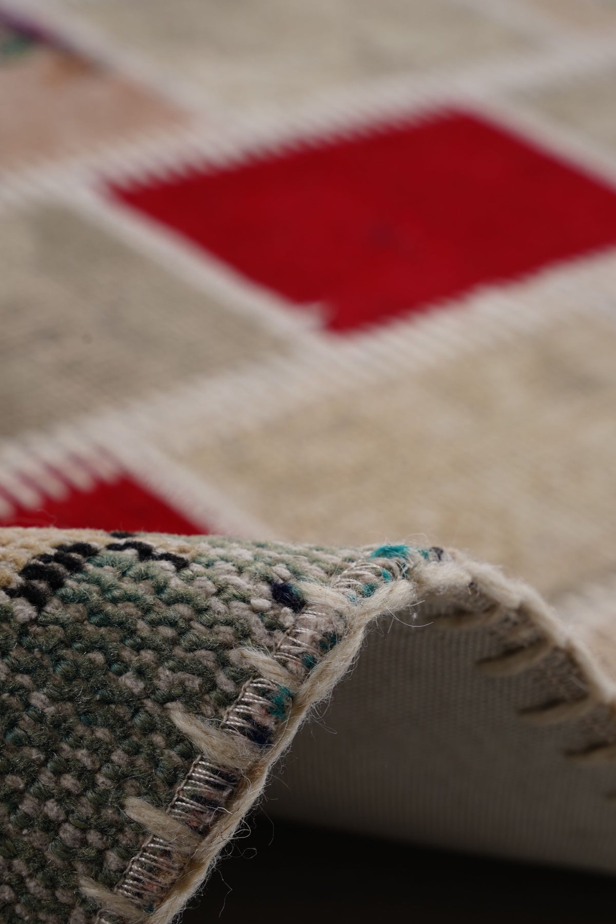 Naar Halı Patchwork 10 El Yapımı Dekoratif Halı — detay 3